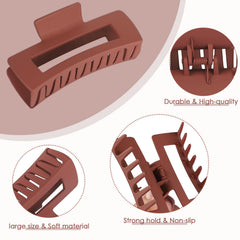 CHANDAT half-up hairstyle using square clip showing gentle, even pressure