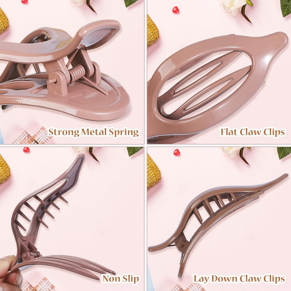 CHANDAT clip securing hair in a casual updo for comfortable hold