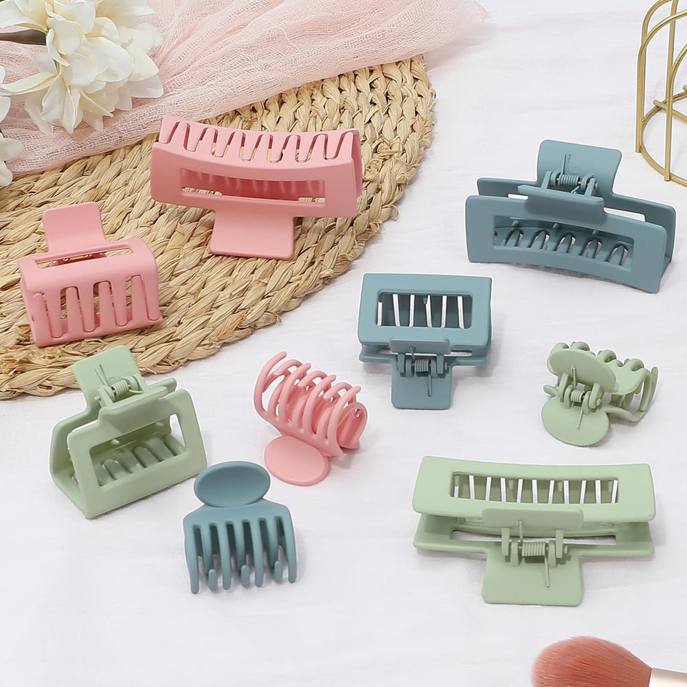 CHANDAT clips in hair styling demonstrating secure all-day wear