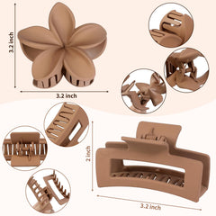 CHANDAT rectangle clip open to show interlocking teeth and strong grip benefit