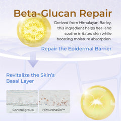 CHANDO HIMALAYA serum texture drop illustrating fast-absorbing hydration