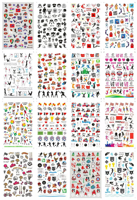 CHANGAR front packaging showing 16 sticker sheets and variety