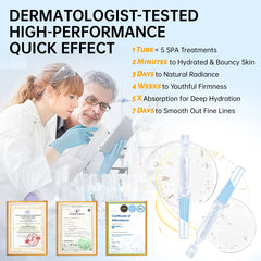 CHANGARLOAD applying serum to hand displaying quick absorption and non-greasy finish