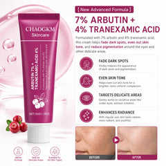 CHAOGKM SOERA applied on hand showing lightweight spreadability and hydration