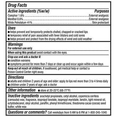 ChapStick classic medicated application in hand demonstrating easy on-the-go use
