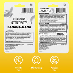 ChapStick Minions lifestyle kid using balm showing quick application and fun character appeal