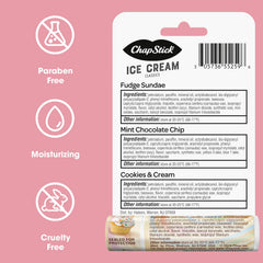 Two Cake Batter ChapStick tubes close-up emphasizing everyday backup