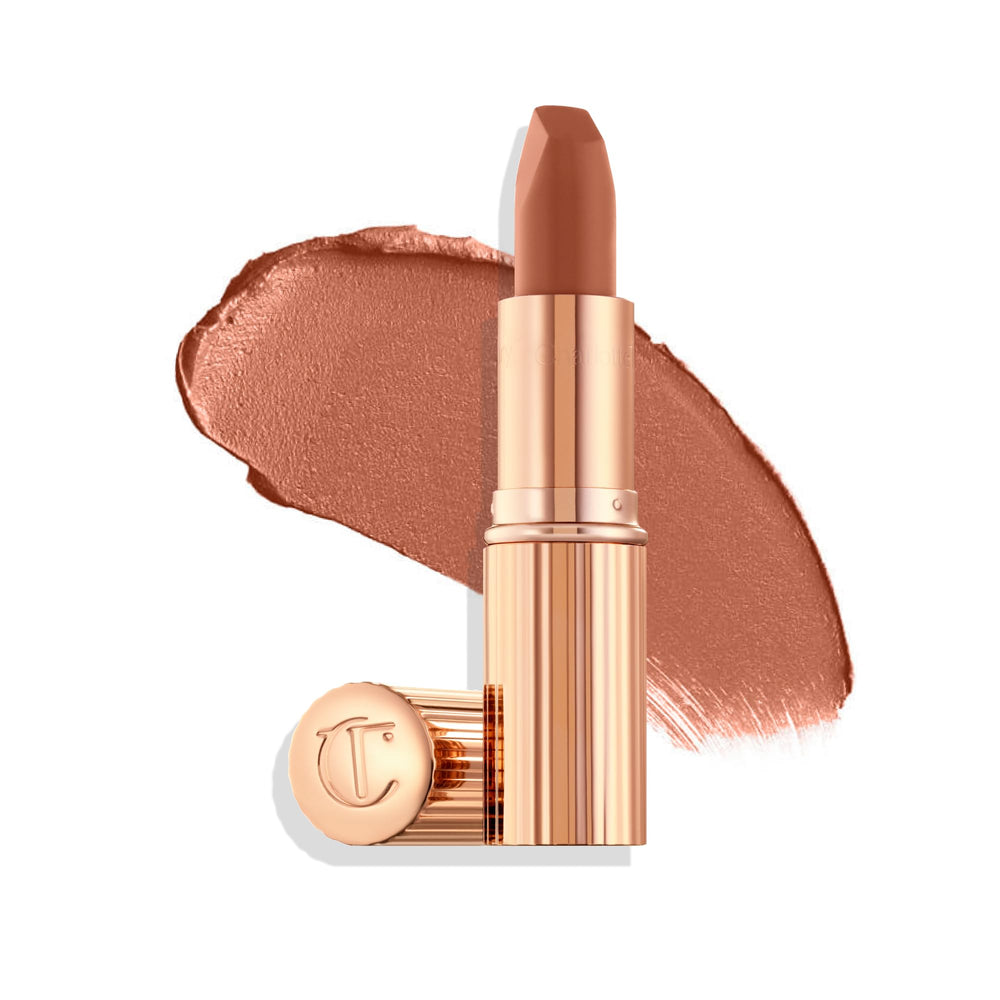Charlotte Tilbury front packaging showing shade and luxe case for gifting
