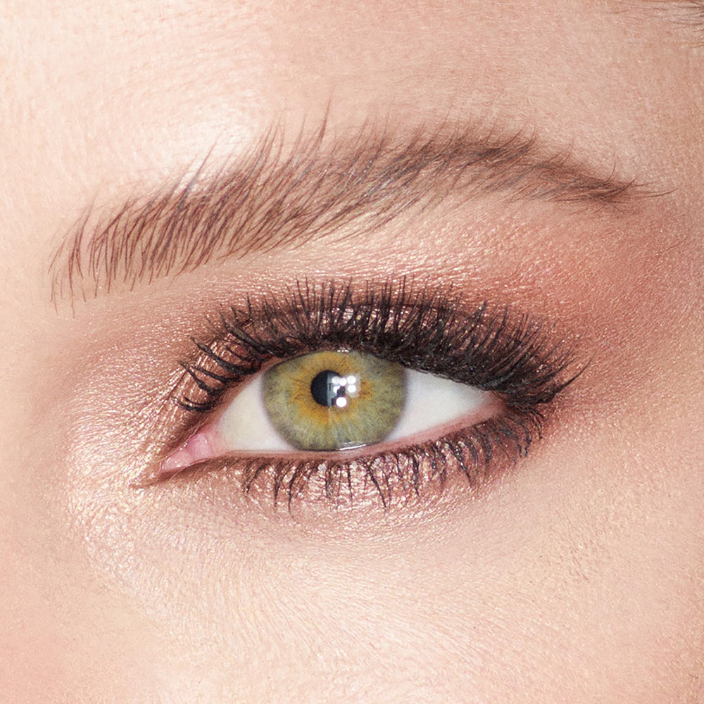 Charlotte Tilbury application with fingertip demonstrating quick swipe benefit