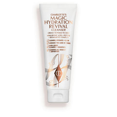 Charlotte Tilbury front packaging showing cleanser and clear benefits