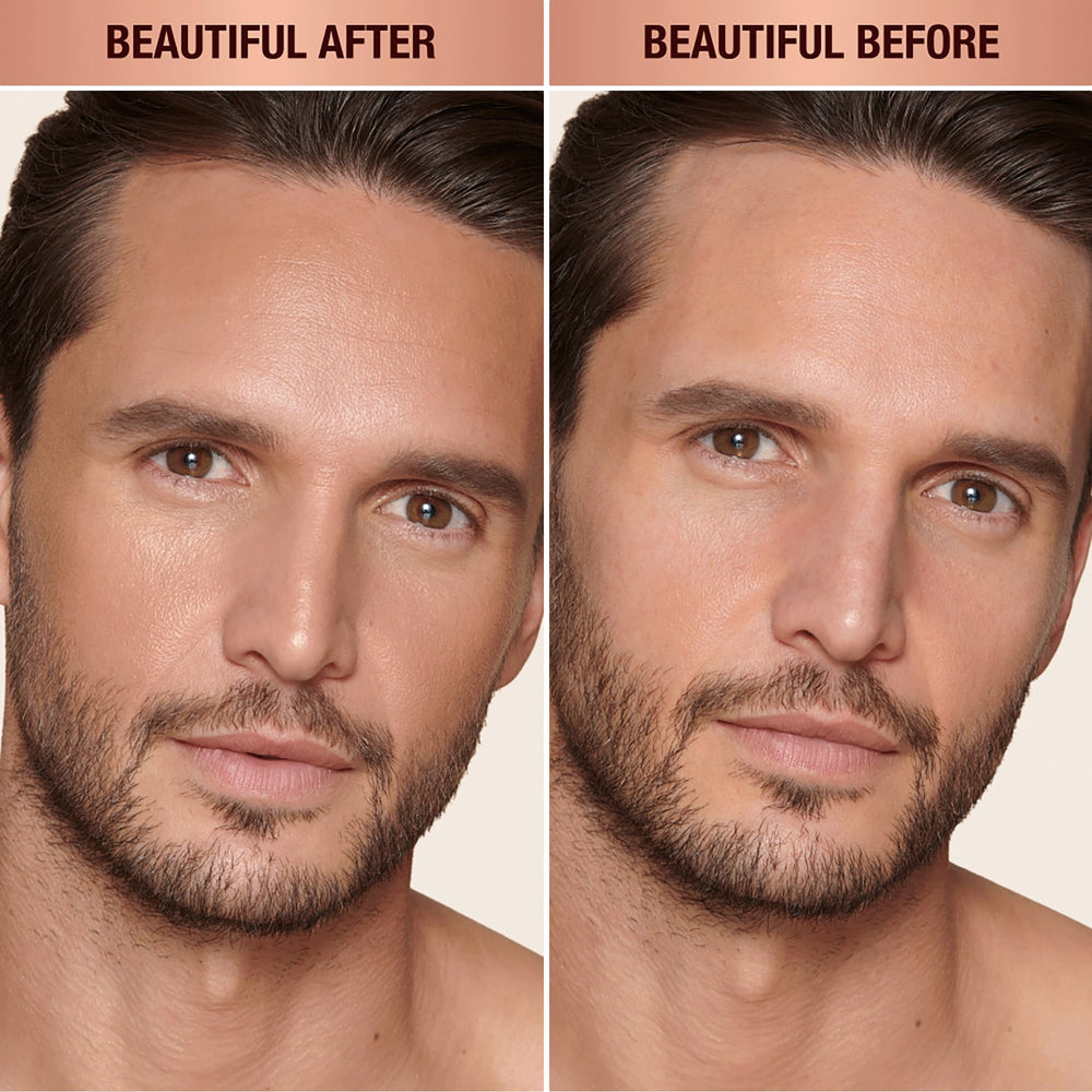 Charlotte Tilbury label closeup showing product details and ingredient clarity