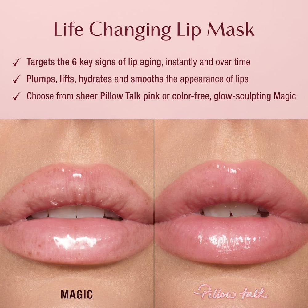 Charlotte Tilbury close-up of balm texture highlighting smooth glide