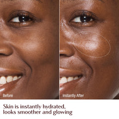 Charlotte Tilbury cream under foundation demonstrating better makeup grip and wear