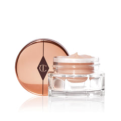 Charlotte Tilbury front packaging showing jar and product for an elegant presentation and instant recognition