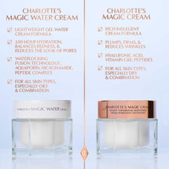 Charlotte Tilbury with niacinamide ingredient visual emphasizing pore-smoothing benefit