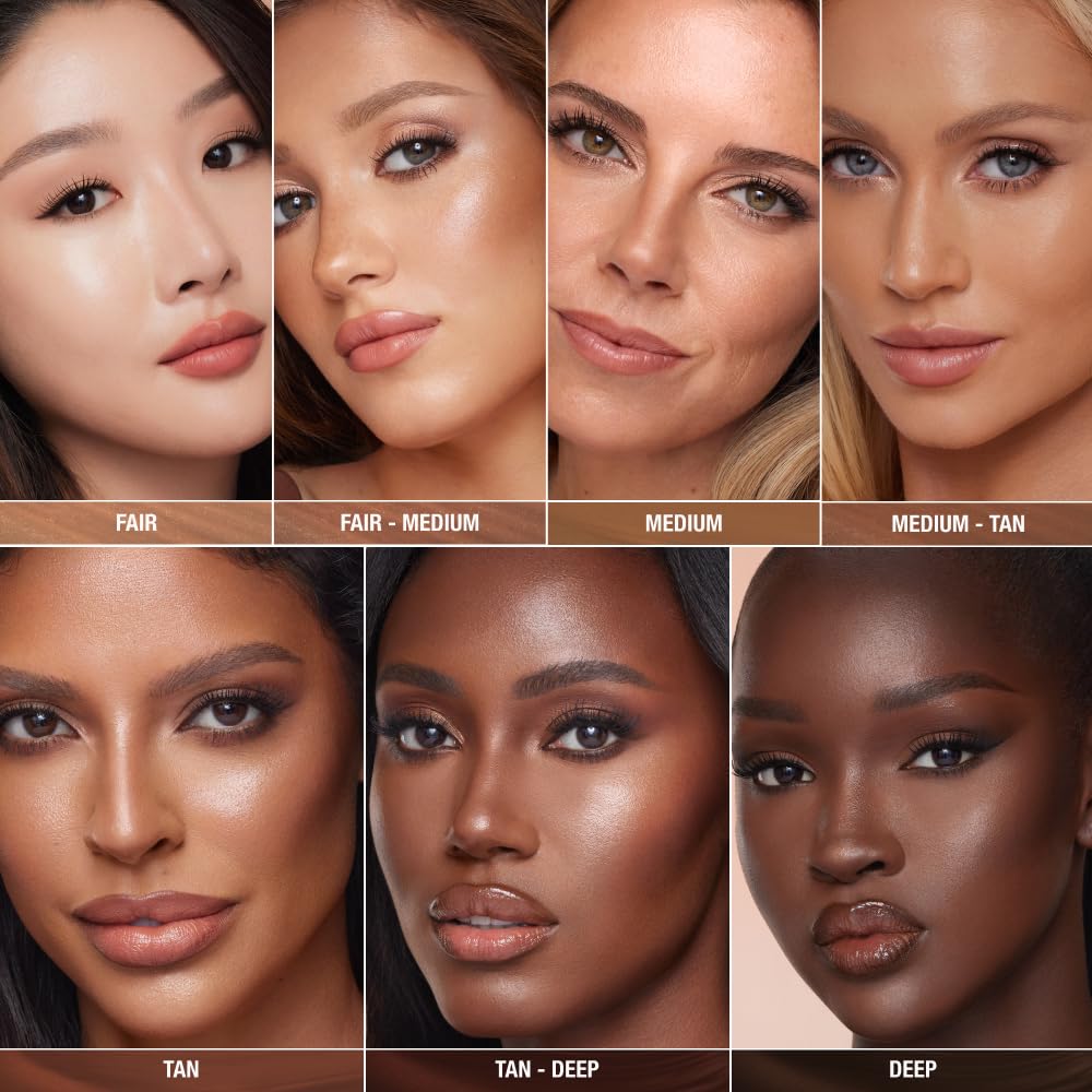 Charlotte Tilbury packaging box and tube presenting premium gifting appeal