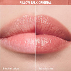 Charlotte Tilbury open stick texture illustrating creamy balm hydration