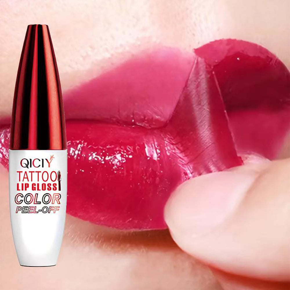 Charm Kiss close-up of glossy film texture illustrating smooth even application