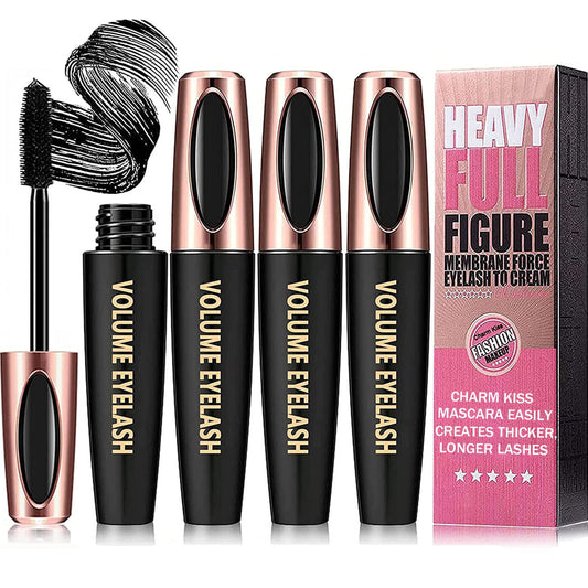 Charm Kiss front packaging showing three mascara tubes and product benefit