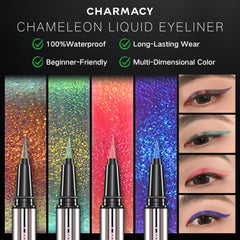 Charmacy Blush Aurora swatches on arm demonstrating pigment intensity benefit