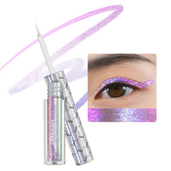 CHARMACY eyeliner front packaging showing multicolor shimmer and product benefit