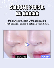 CHASIN' RABBITS swatch on hand demonstrating tone-up effect and quick absorption
