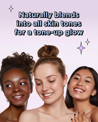 CHASIN' RABBITS used on décolletage to even skin tone and add subtle glow
