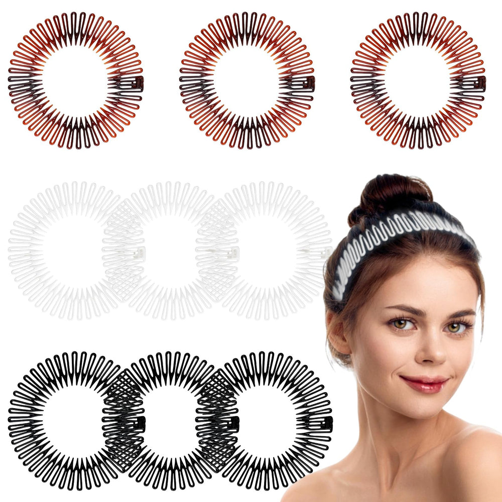 Chedin headband front view showing neat design and comfortable fit benefit