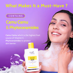 Chemist at Play lather texture close-up illustrating gentle cleansing benefit