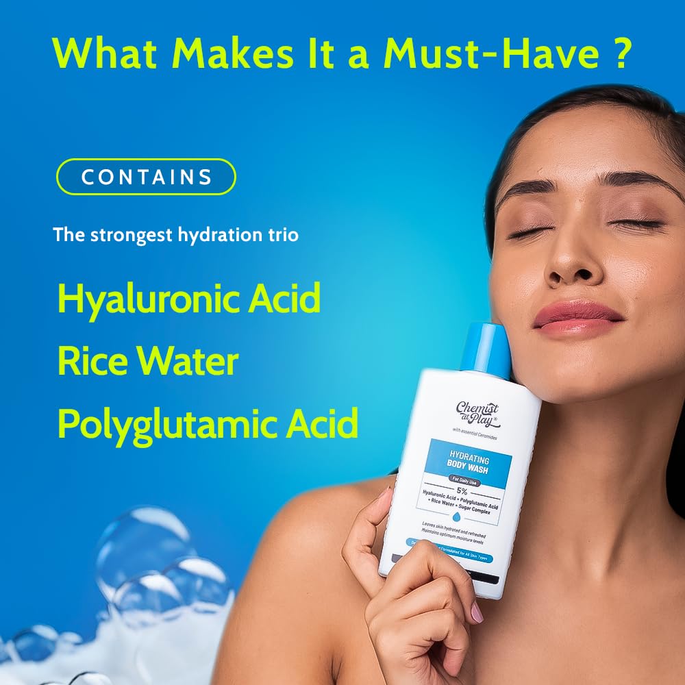 Chemist at Play close-up of creamy gel texture delivering visible hydration