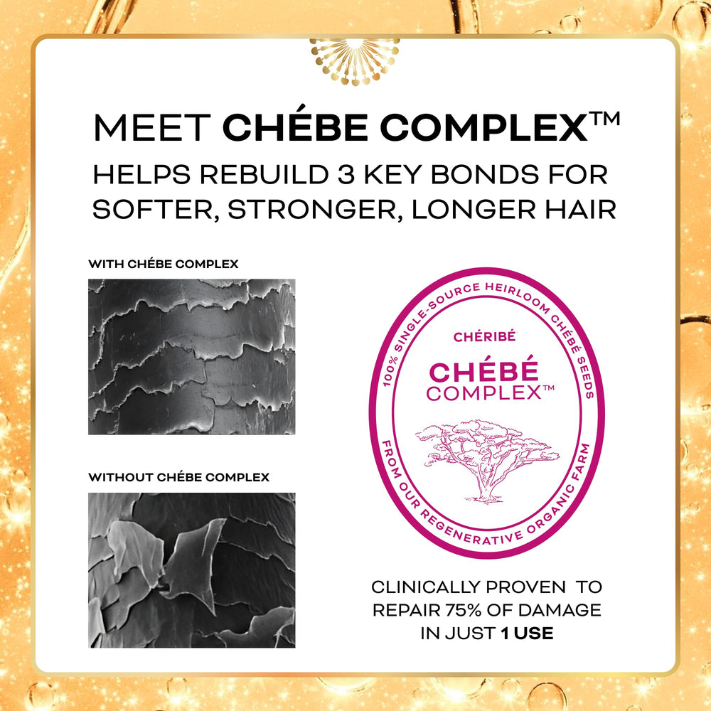 Chéribé Chebe seeds ingredient image showing natural repair benefit