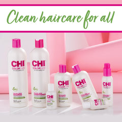 CHI conditioner being applied to damp hair for easier detangling