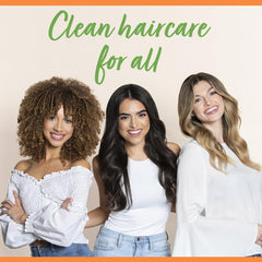 CHI CurlyCare lather texture demonstrating gentle hydration and softness