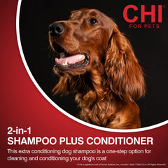 CHI lather texture close-up showing gentle foam for soft coat
