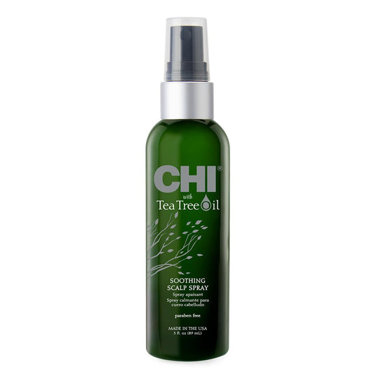 CHI front packaging showing 3 oz bottle and calming benefits