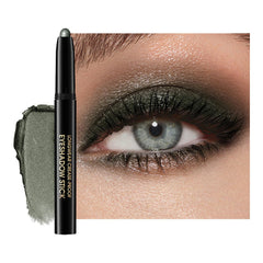 Chifure eyeshadow stick bottle green front view showing compact benefit