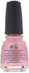 China Glaze brush applying Afterglow showing smooth stroke and easy application