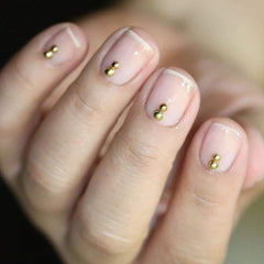 China Glaze base coat applied on a nail swatch improving polish adhesion and finish