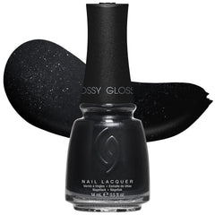 China Glaze bottle front view showing Black Diamond shade and label for instant recognition