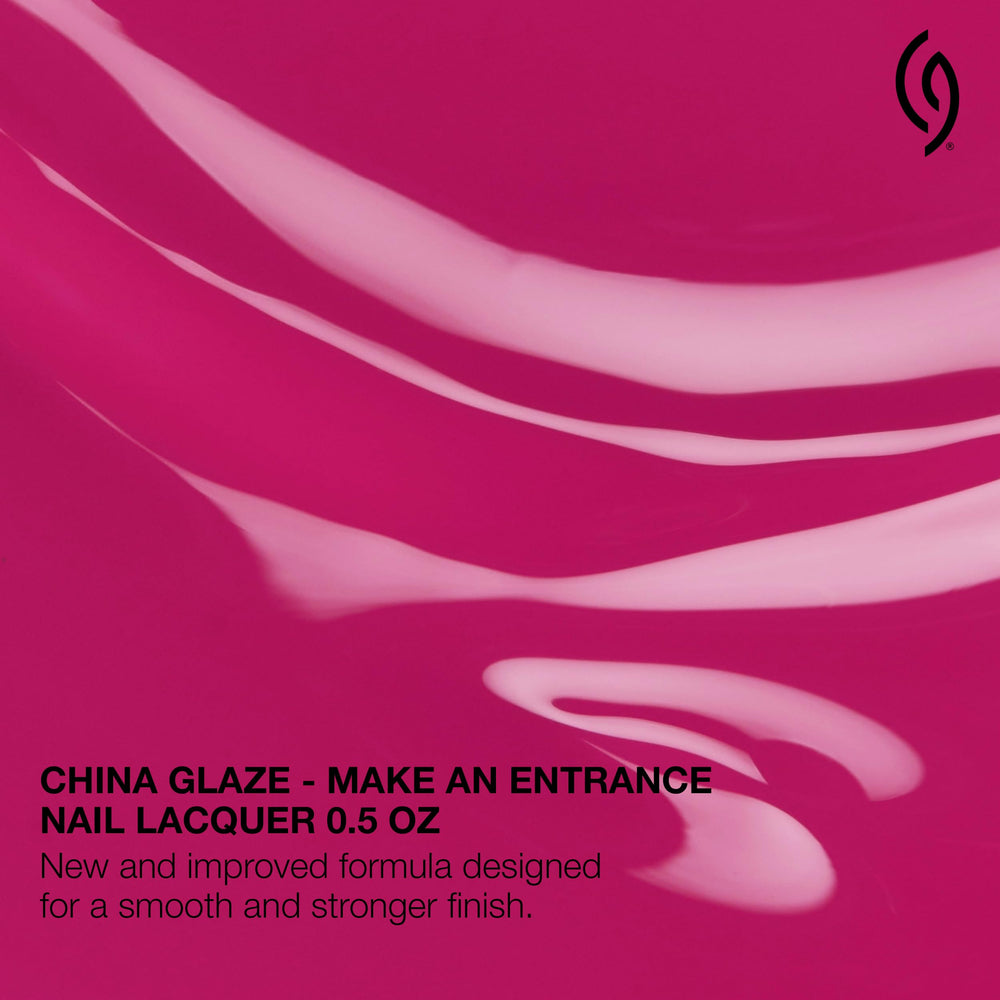 China Glaze brush stroke detail demonstrating smooth, streak-free application