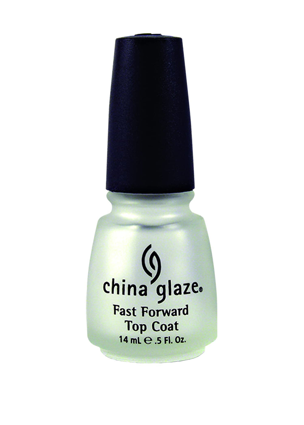 China Glaze top coat in use on nails providing quick-dry benefit