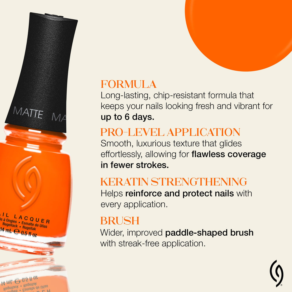 China Glaze nail application close-up showing even coverage for salon-quality finish