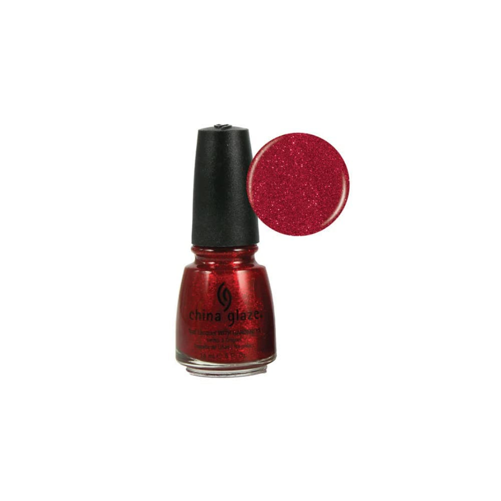 China Glaze label and ingredients closeup highlighting formula benefits