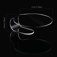 Chinco close-up of acrylic texture and smooth edge offering durable surface benefit