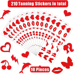 Chinco close-up of perforated sticker sheet, easy-tear detail for neat application