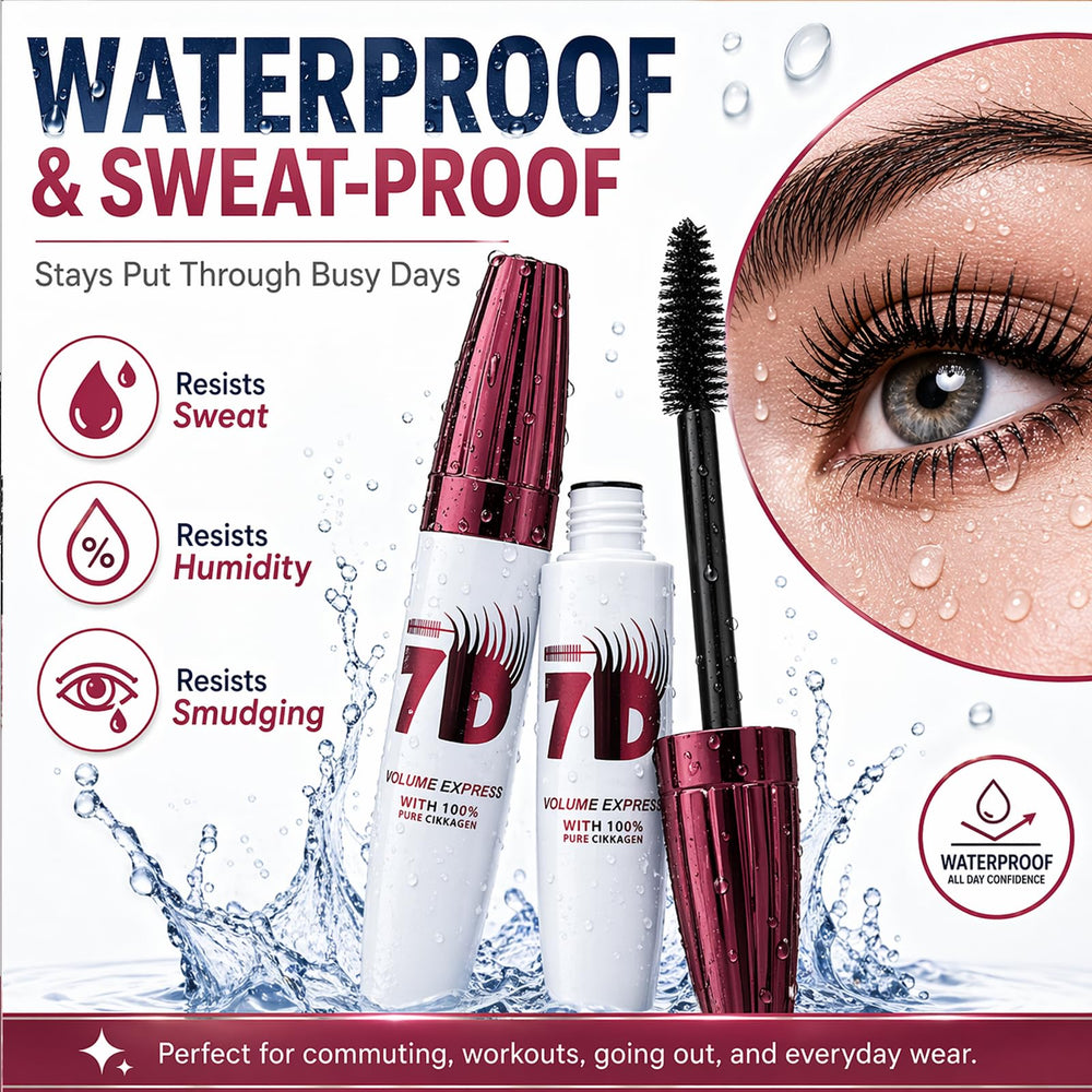 Chinology mascara open tube and wand illustrating easy application and reach