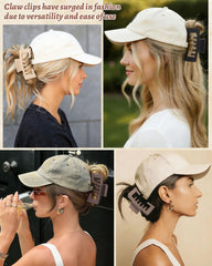 CHLINS leopard print and solid color clips displayed to show gift-ready styles