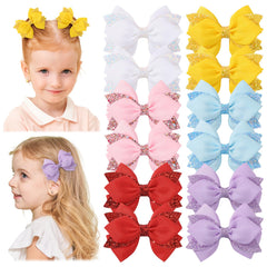 choicbaby front packaging showing full 12-piece bow set and variety