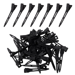 choicbaby front view of 40 black clips showing pack convenience