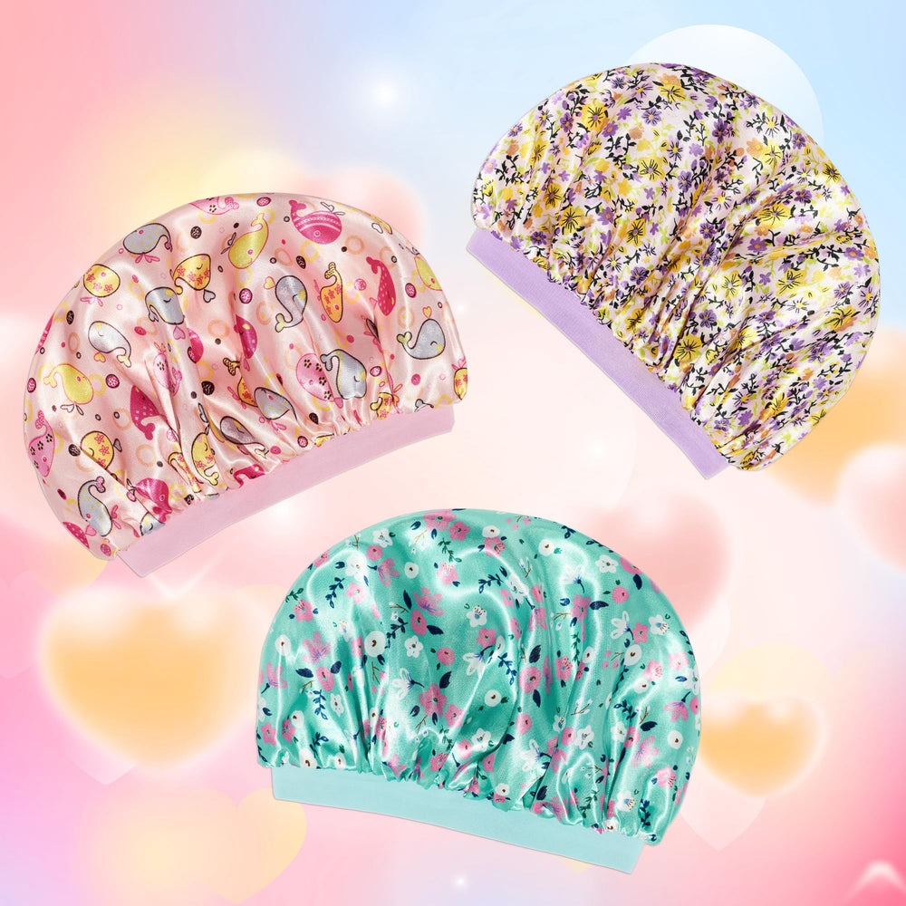 choshion three bonnet patterns flatlay, ideal gift for kids and teens